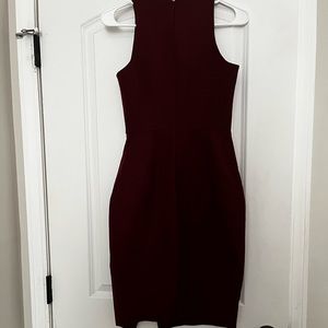 Banana republic knee length dress- maroon